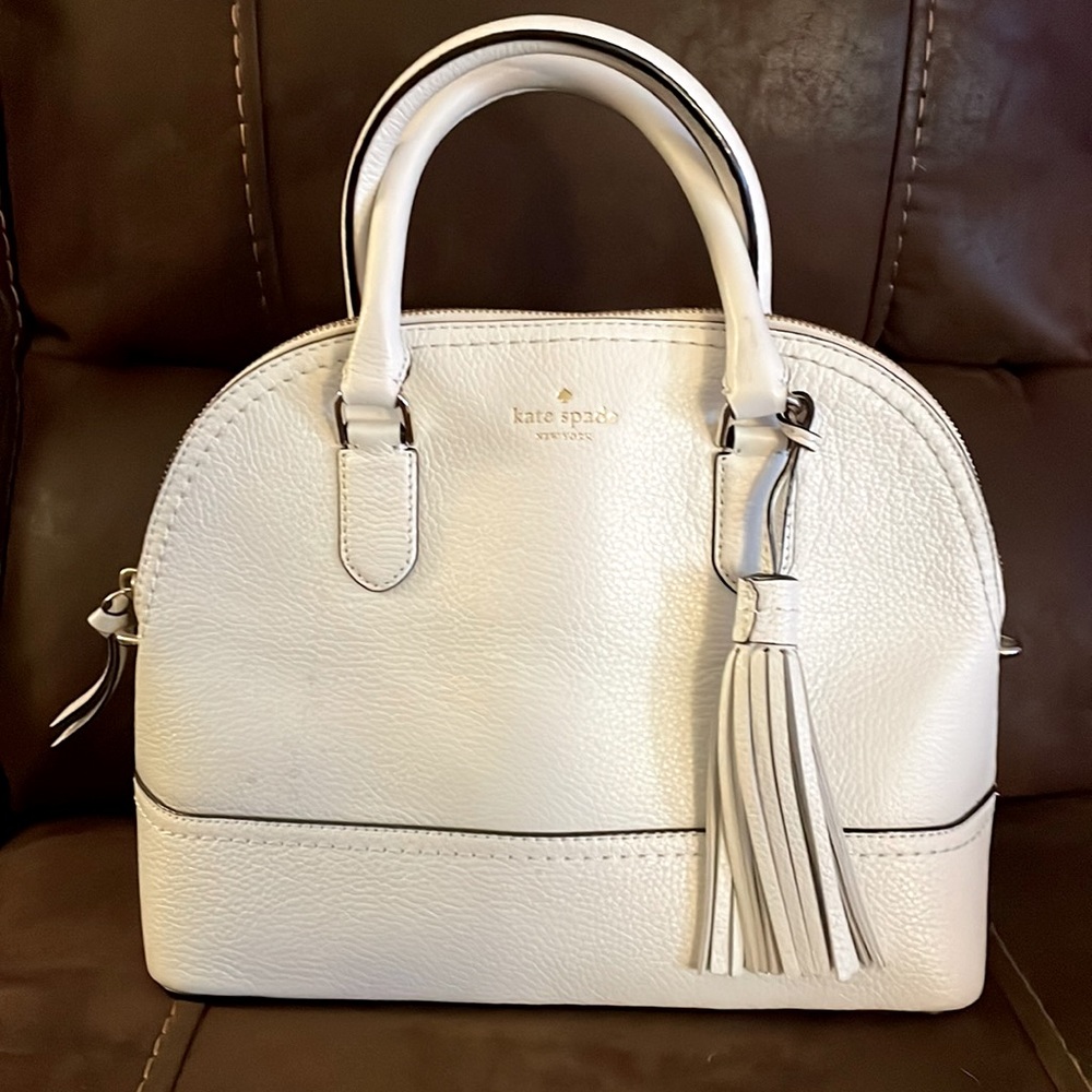 Kade Spade White Bag no marks